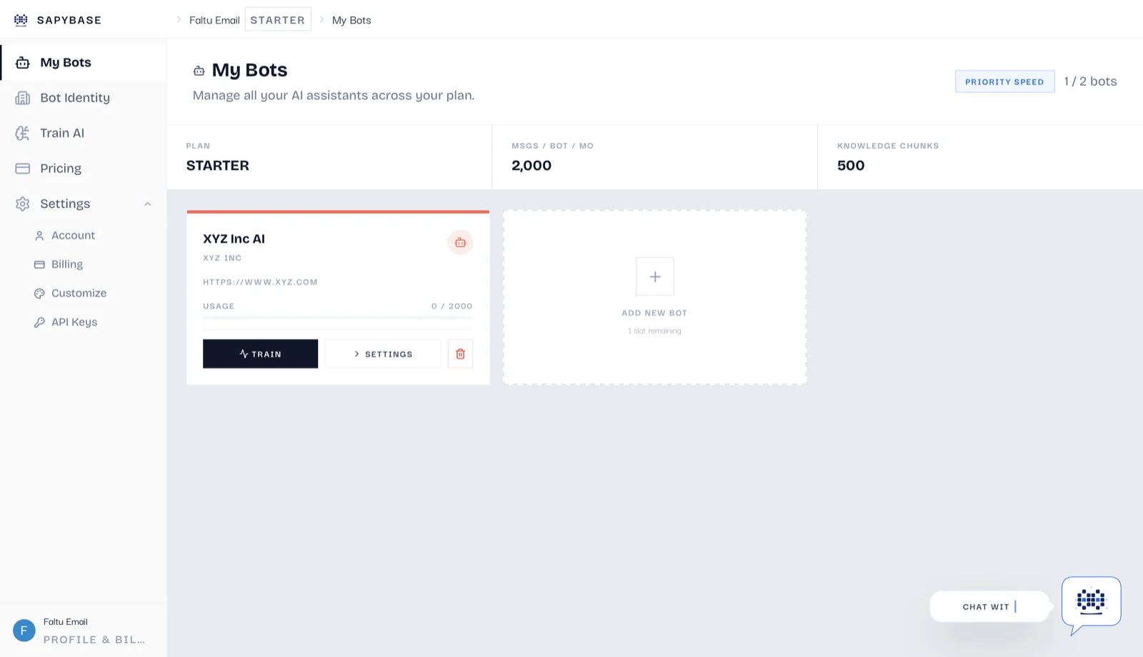 Agency Bot Manager